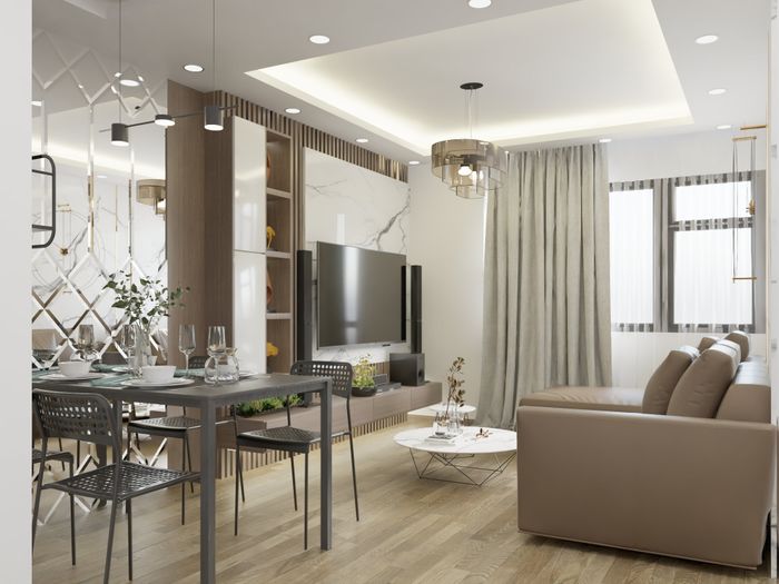 Không gian trưng bày sang trọng tại Nguyễn Sơn