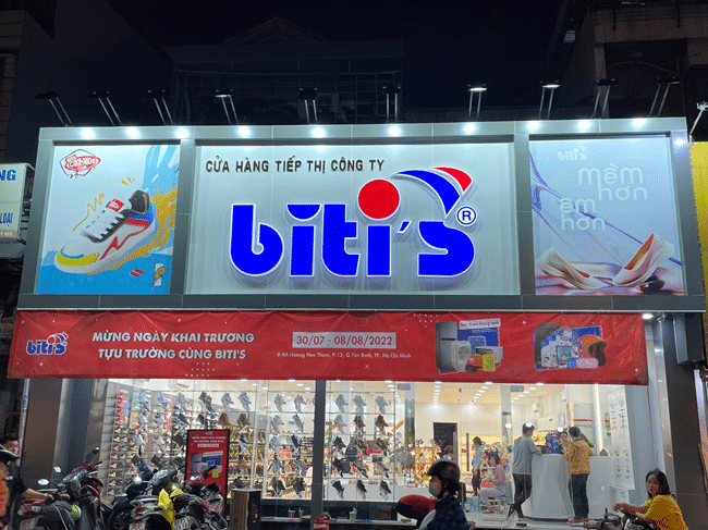 Hệ thống cửa hàng Biti’s