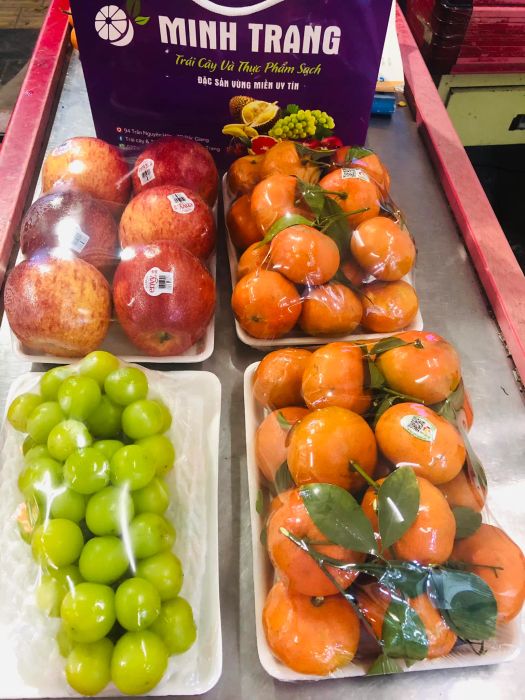 Không gian trưng bày đa dạng tại Minh Trang Fruit