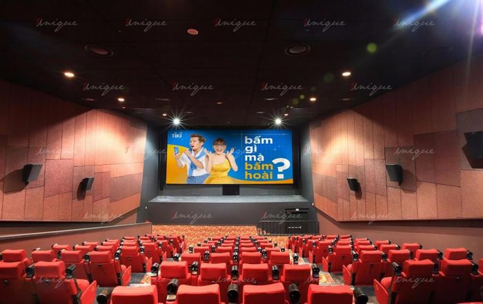 Không gian hiện đại tại phòng chiếu Lotte Cinema Đồng Nai