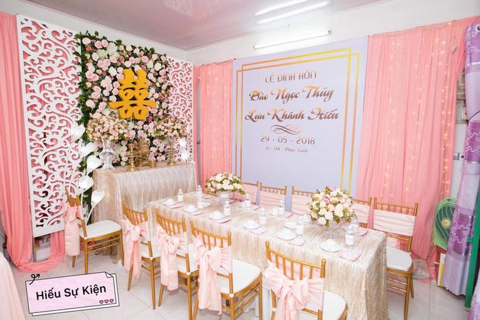 Tác phẩm trang trí tiệc cưới nghệ thuật từ Hiếu Lưu (Hiếu Sự Kiện) - Ảnh 2