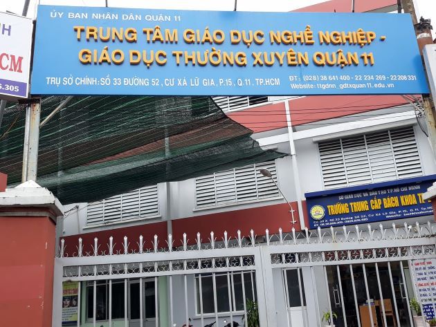 Trung tâm dạy nghề tại Quận 11