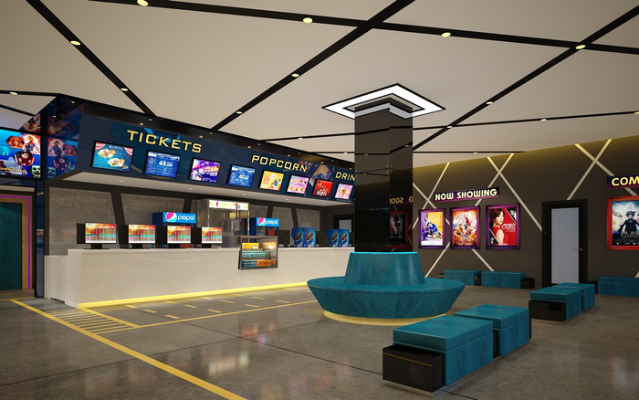 Hình ảnh phòng chiếu tiêu chuẩn quốc tế tại Beta Cineplex Biên Hòa