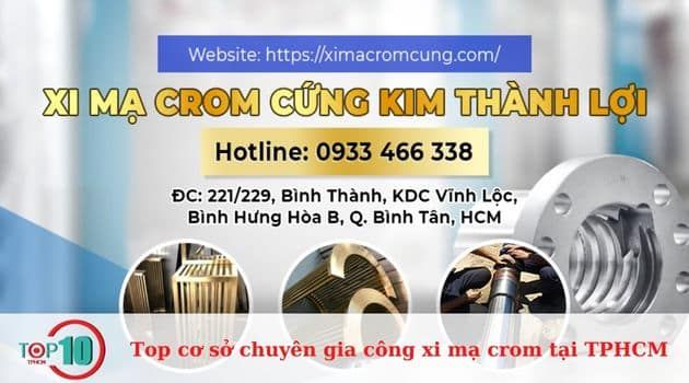 Công Ty TNHH Công Nghệ Xi Mạ Kim Thành Lợi
