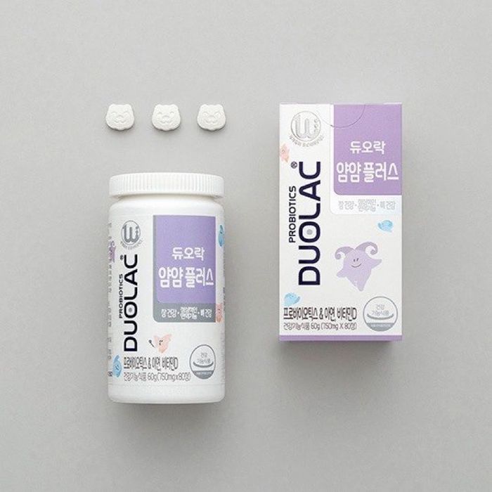 Hình ảnh thực tế Men Vi Sinh Dạng Kẹo Duolac YumYum Plus