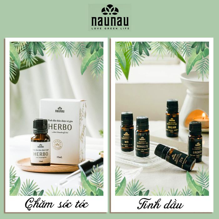 Bộ sưu tập sản phẩm NauNau - Tinh hoa từ thiên nhiên