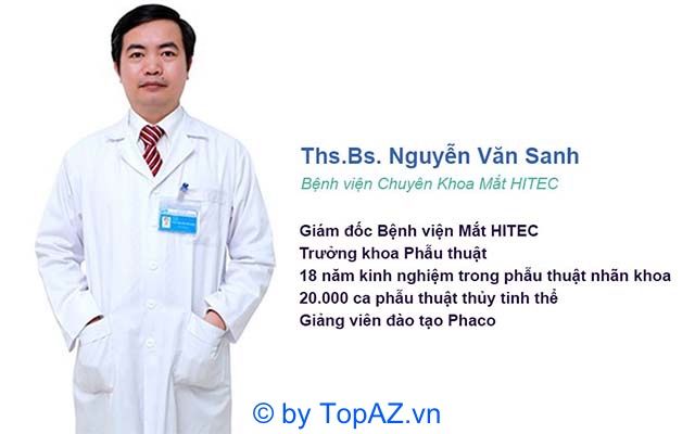 Bác sĩ nhãn khoa xuất sắc với tay nghề bậc thầy