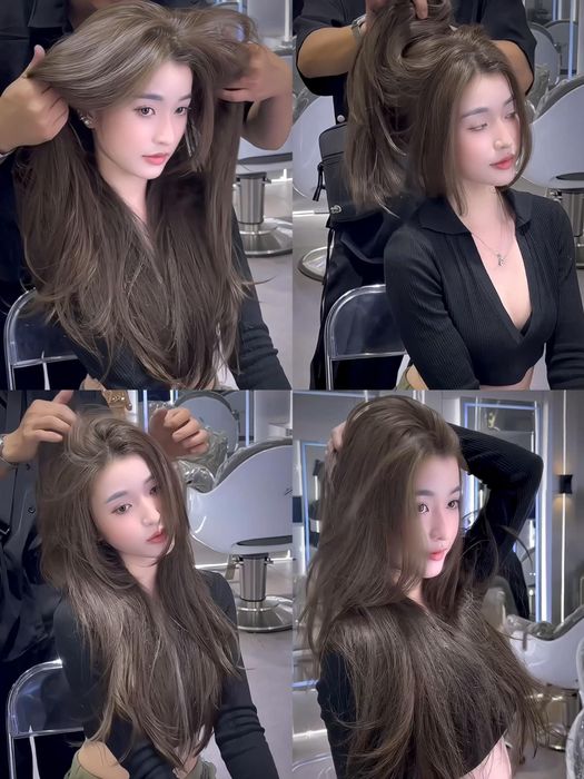 Khu vực phục vụ khách hàng chuyên nghiệp tại Hưng Seven Hair