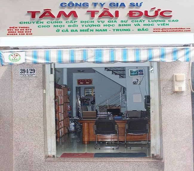 Trung tâm Gia sư Tâm Tài Đức