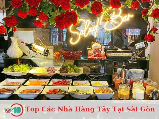 Top Các Nhà Hàng Tây Tại Sài Gòn