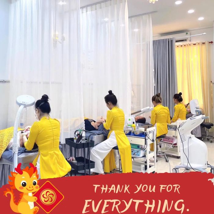 Hình ảnh không gian trị liệu cao cấp tại Viện Thẩm Mỹ Quốc Tế ANNA SPA