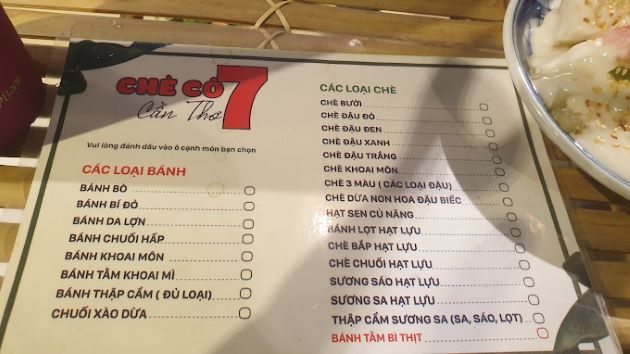 Chè Cô 7 - Nét ngọt ngào của ẩm thực đường phố