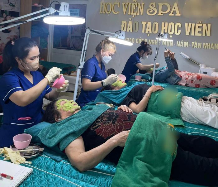 Hình ảnh không gian sang trọng tại Nhung Beauty Spa