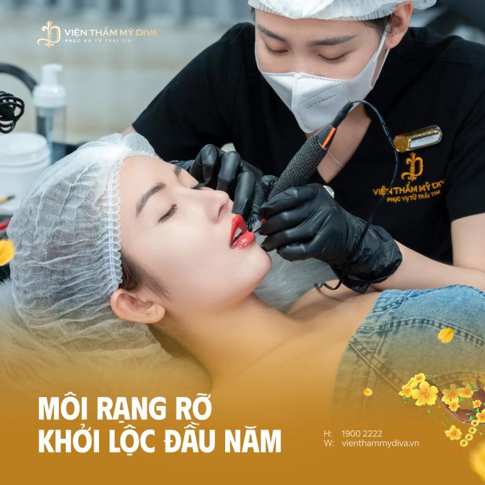 Không gian sang trọng tại Viện Thẩm Mỹ DIVA Gò Công