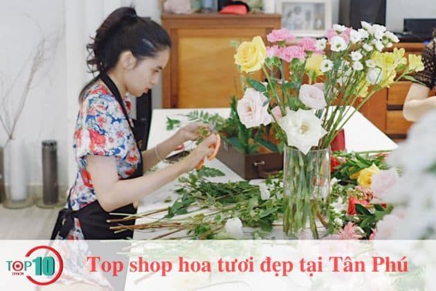 Hoa tươi Thùy Trang - Nét đẹp tỏa hương giữa lòng Tân Phú