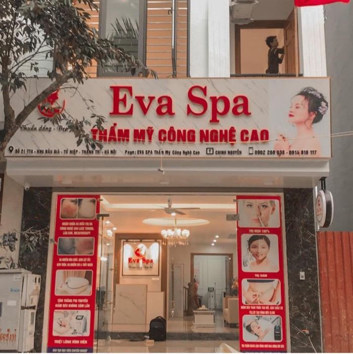 Không gian sang trọng tại EVA Spa thẩm mỹ công nghệ cao