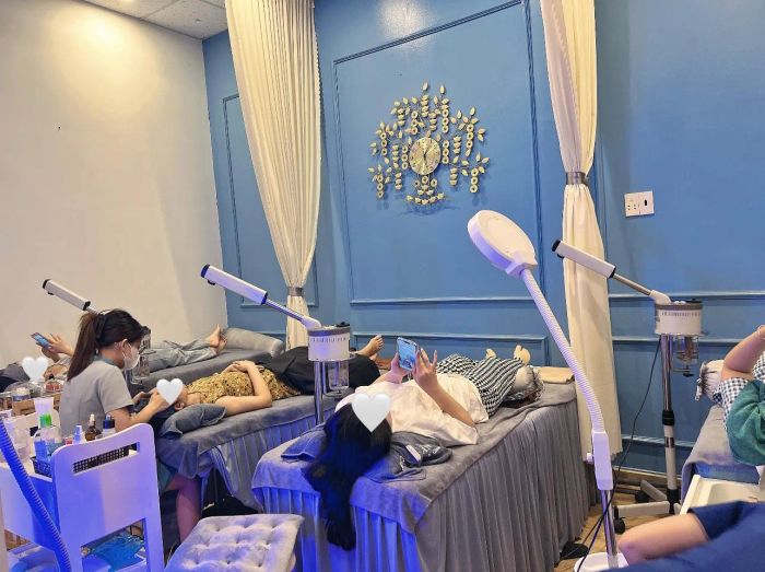 Góc thư giãn cao cấp tại PHẤN Beauty Spa & Clinic