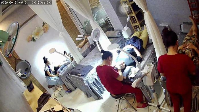 Không gian trị liệu chuyên nghiệp tại Spa Hồng Lam