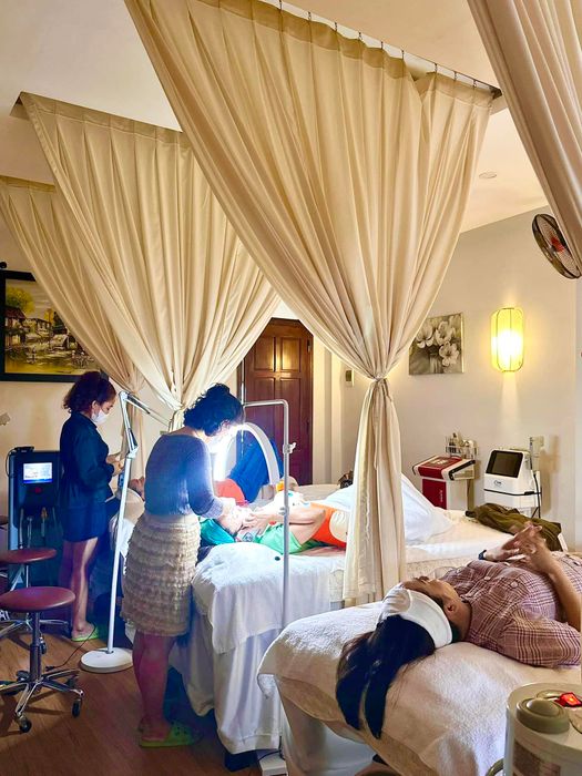 Không gian sang trọng tại Mộc Quế Clinic & Spa
