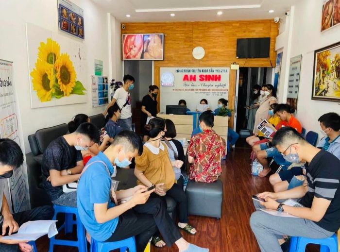 Không gian nội thất tại Phòng Khám Sản Phụ Khoa An Sinh