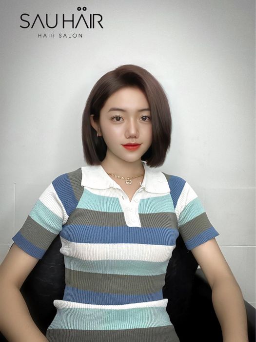 Hình ảnh tóc ngắn đẹp tại Sáu Hair Salon