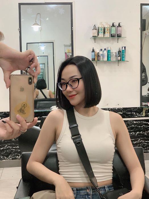 Tác phẩm tóc ngắn nghệ thuật tại Salon Nguyên Vidal
