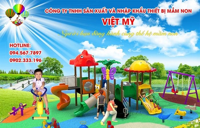 Việt Mỹ - Đối tác vàng trong lĩnh vực cung cấp thiết bị và đồ chơi giáo dục mầm non