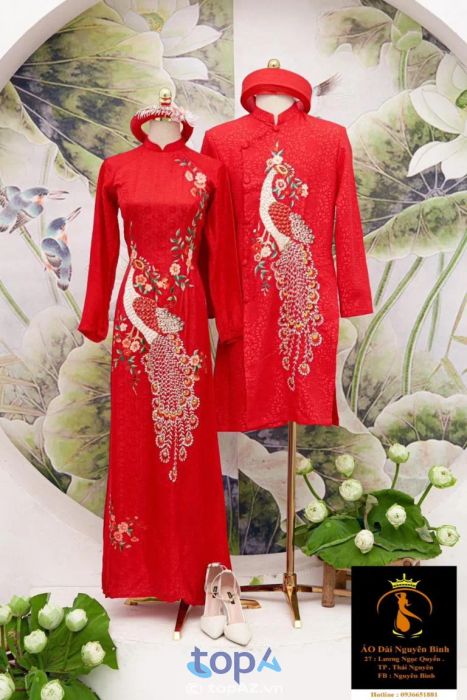 Áo Dài Nguyên Bình - Tinh hoa áo dài cưới hỏi xứ Thái