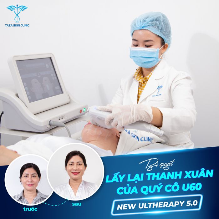 Taza Skin Clinic ảnh 2 - Hình ảnh chân thực về quy trình chăm sóc da chuẩn y khoa và không gian hiện đại.