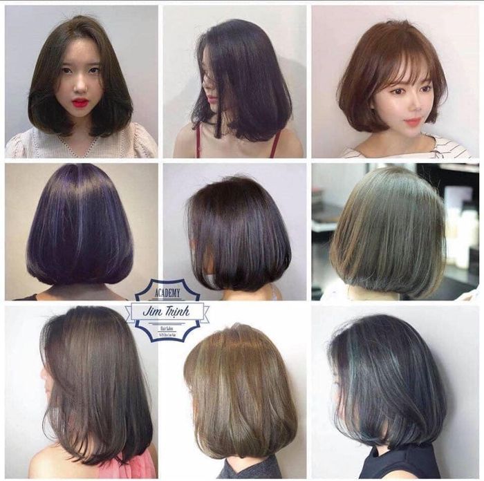 Hình ảnh tóc ngắn nghệ thuật tại Viện Tóc Jim Trịnh