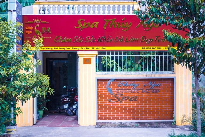 Hình ảnh thực tế không gian sang trọng và các dịch vụ cao cấp tại Spa Thuý Nga