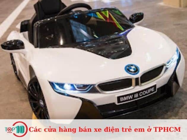 Danh sách các cửa hàng bán xe điện trẻ em tại TP.HCM