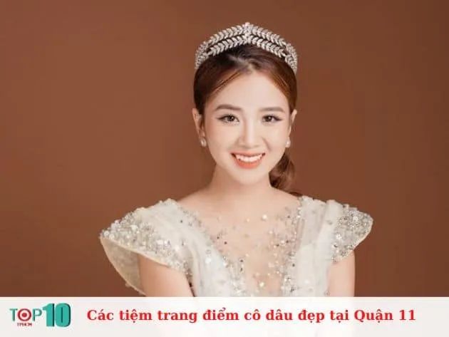 Tuyển tập những địa chỉ trang điểm cô dâu đáng tin cậy và chất lượng nhất Quận 11