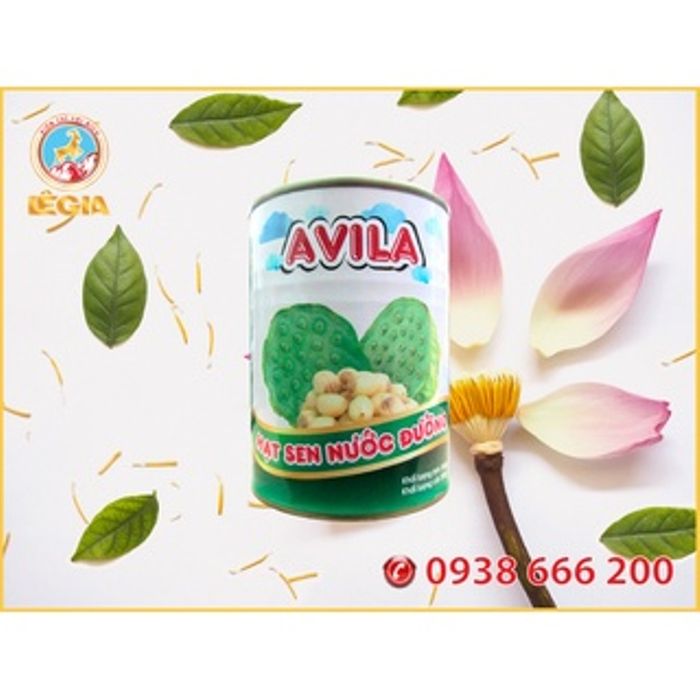 Hạt Sen Ngâm Nước Đường Avila - Tinh chất sen thuần khiết