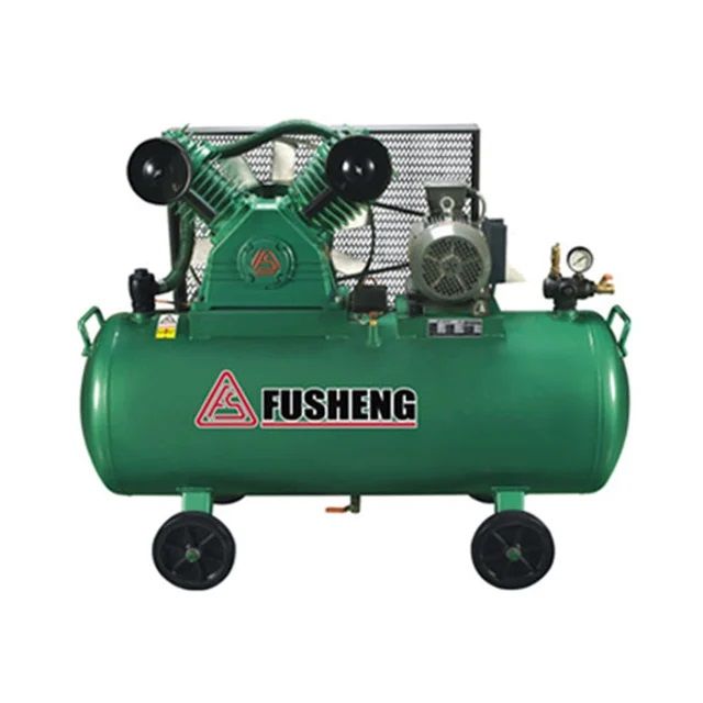 Hình ảnh thực tế máy nén khí Fusheng trong vận hành sản xuất