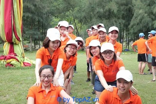 may đồng phục Team Building tại TPHCM