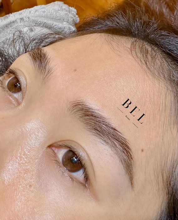 Hình ảnh kết quả điêu khắc chân mày Lamination tại BEL Brows (ảnh 1)