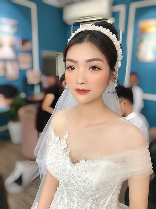 Hình ảnh cô dâu thanh thoát tại Bảo Yến Make Up