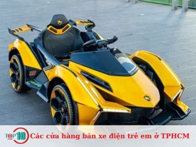 Danh sách các cửa hàng bán xe điện trẻ em tại TP.HCM