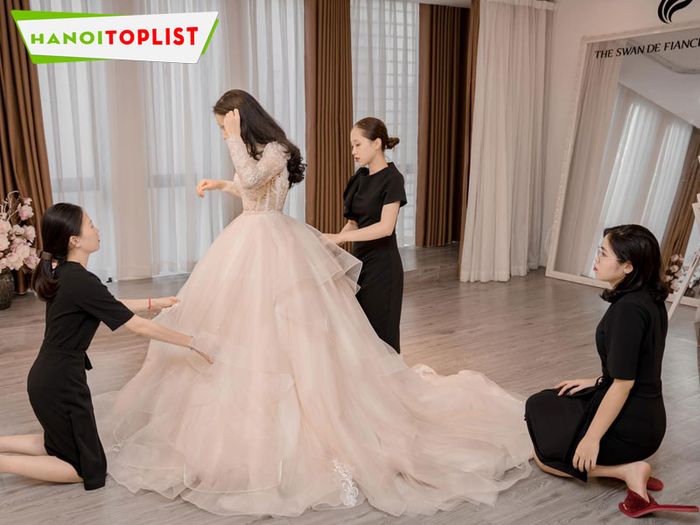 Swan Bridal - Địa chỉ may váy cưới cao cấp được yêu thích tại Hà Nội