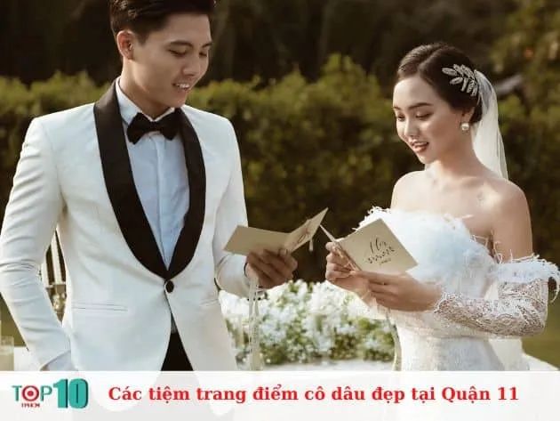 Tuyển tập những salon trang điểm cô dâu đáng tin cậy nhất Quận 11
