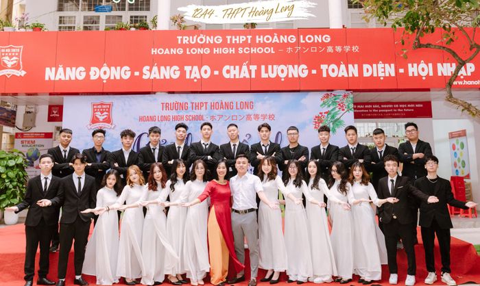 Không gian học tập hiện đại tại THPT Hoàng Long
