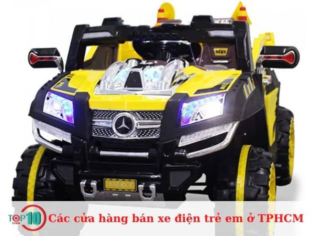Danh sách các cửa hàng cung cấp xe điện trẻ em tại TP.HCM