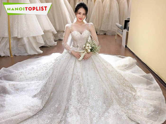 Xưởng may áo cưới Hà Nội - Địa chỉ uy tín cho những bộ váy cưới đẹp chuẩn form dáng