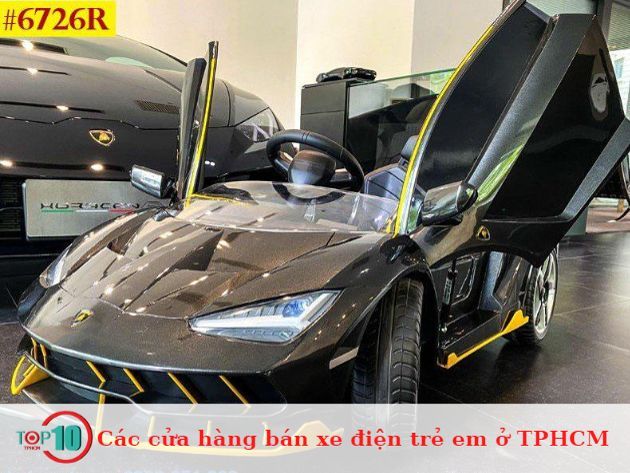 Danh sách các cửa hàng bán xe điện trẻ em tại TPHCM