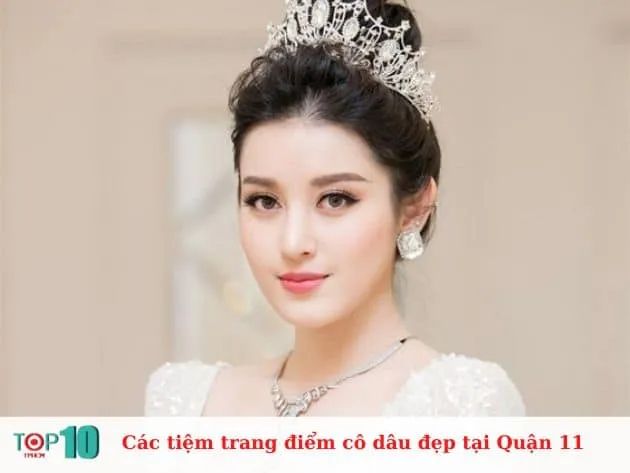 Tuyển tập những địa chỉ trang điểm cô dâu chất lượng nhất Quận 11