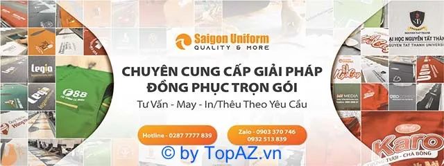 may đồng phục Team Building tại TPHCM