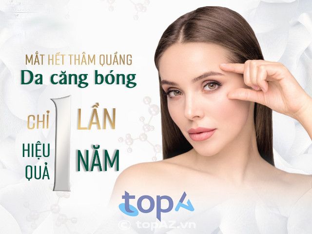 Phương pháp này không chỉ giúp loại bỏ quầng thâm mà còn cải thiện độ săn chắc và mịn màng cho vùng da quanh mắt nhờ vào sự kích thích tăng sinh collagen, đem lại vẻ đẹp hoàn hảo và ngăn ngừa tình trạng tái phát.