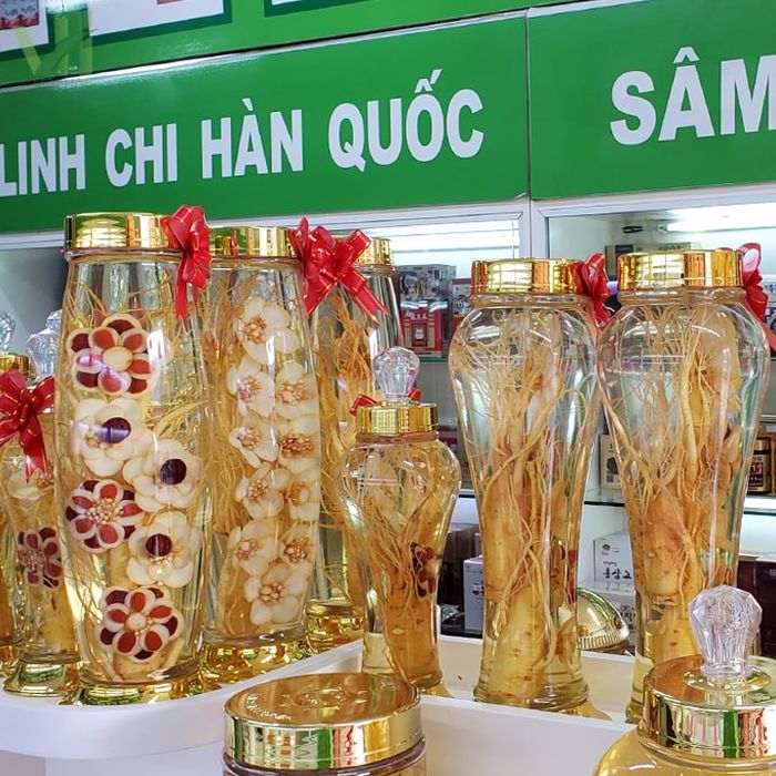 Không gian sang trọng tại Nhân Sâm Việt Hàn