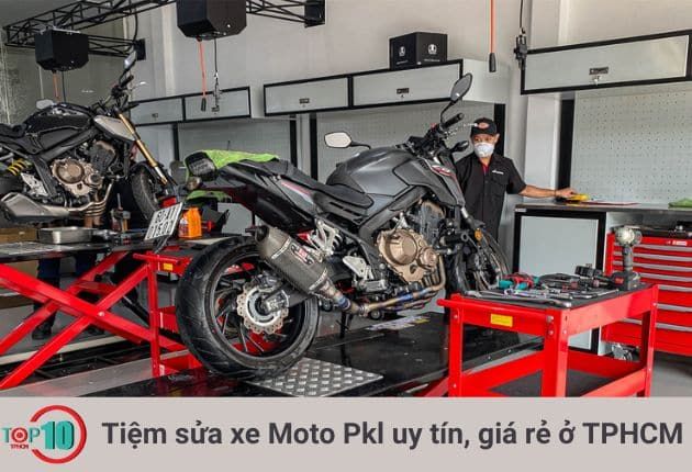 Danh sách những tiệm sửa xe moto PKL chất lượng và giá rẻ tại TPHCM
